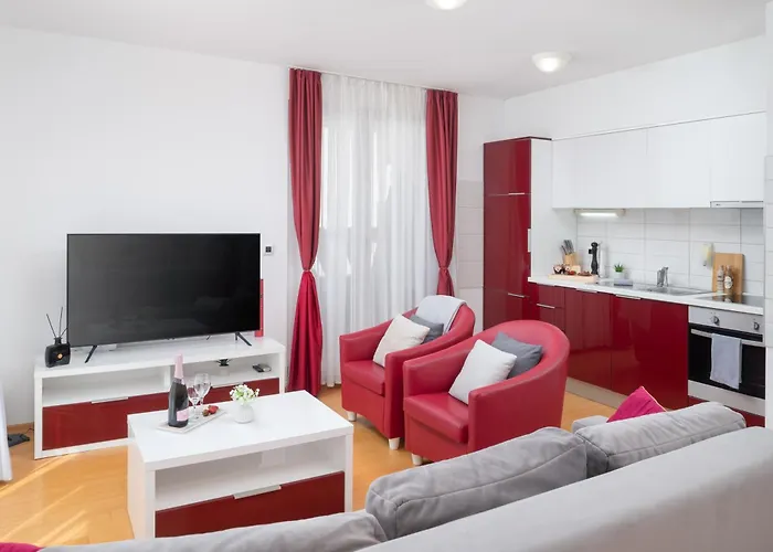 Sunny With Seaview 1163 Apartman Petrcane